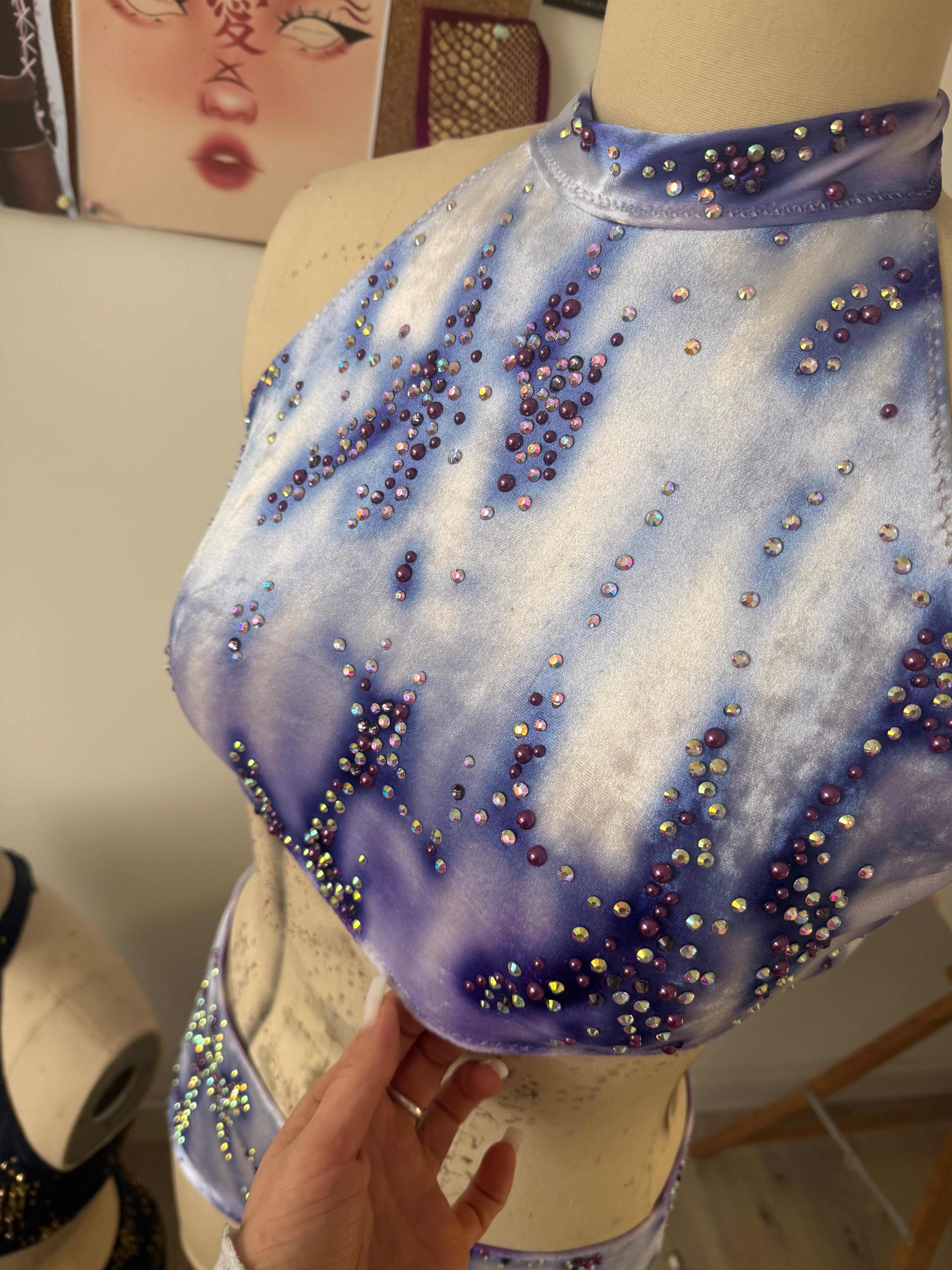 IPSF SET rhinestones