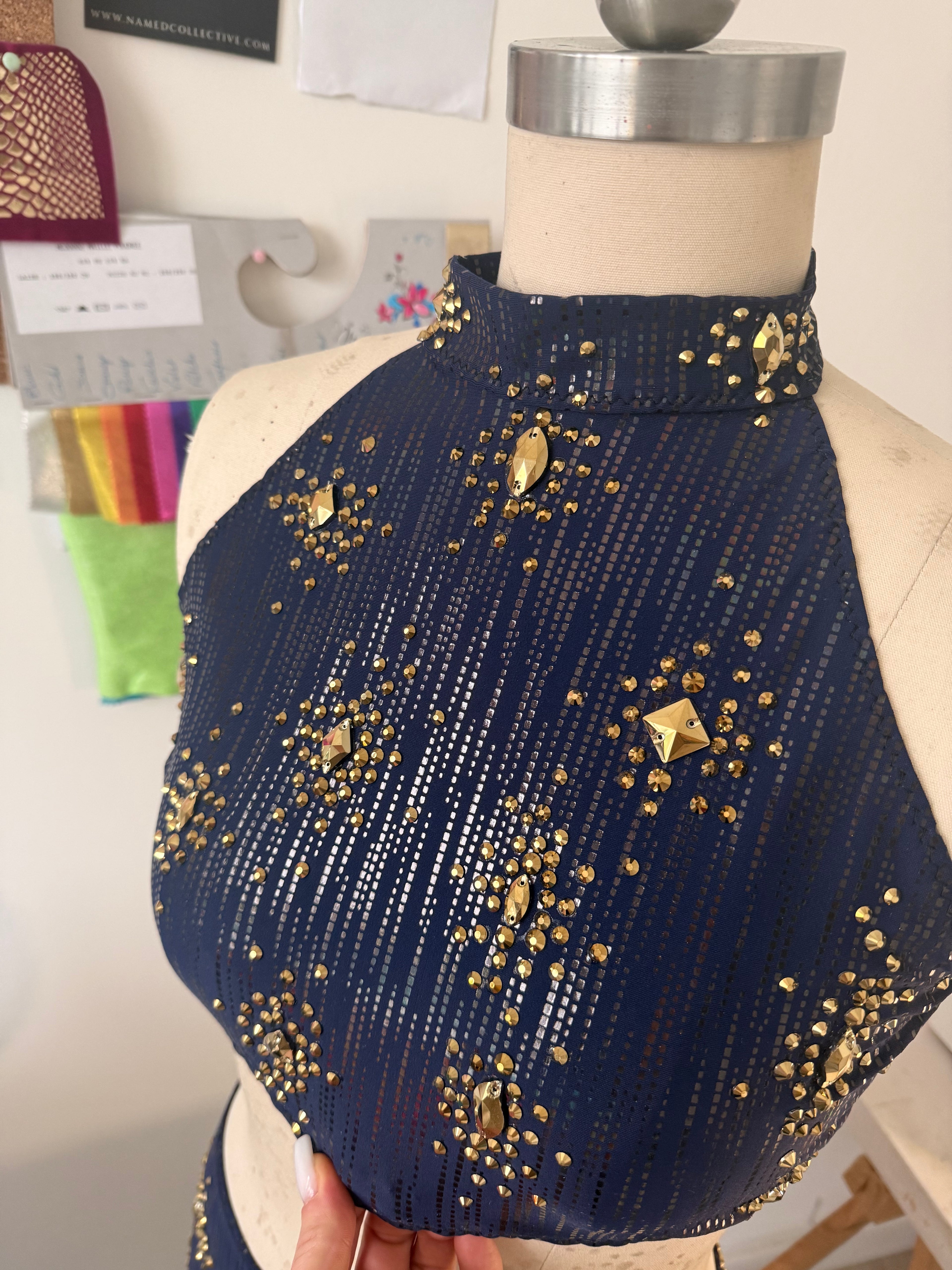 IPSF SET rhinestones